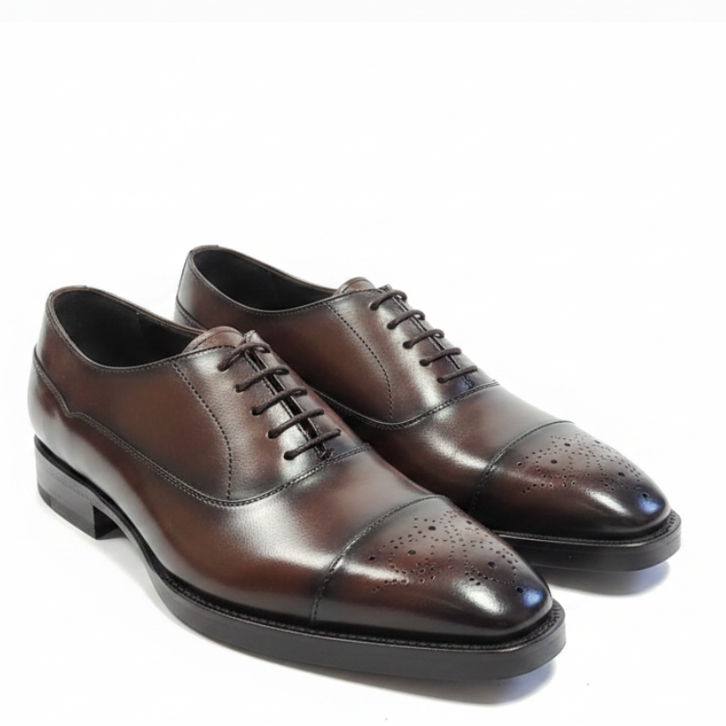 Classic Leather Lace Up Oxford Formal Shoes