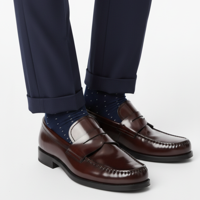 Classic Majesty MocäóïToe Penny Strap Loafers