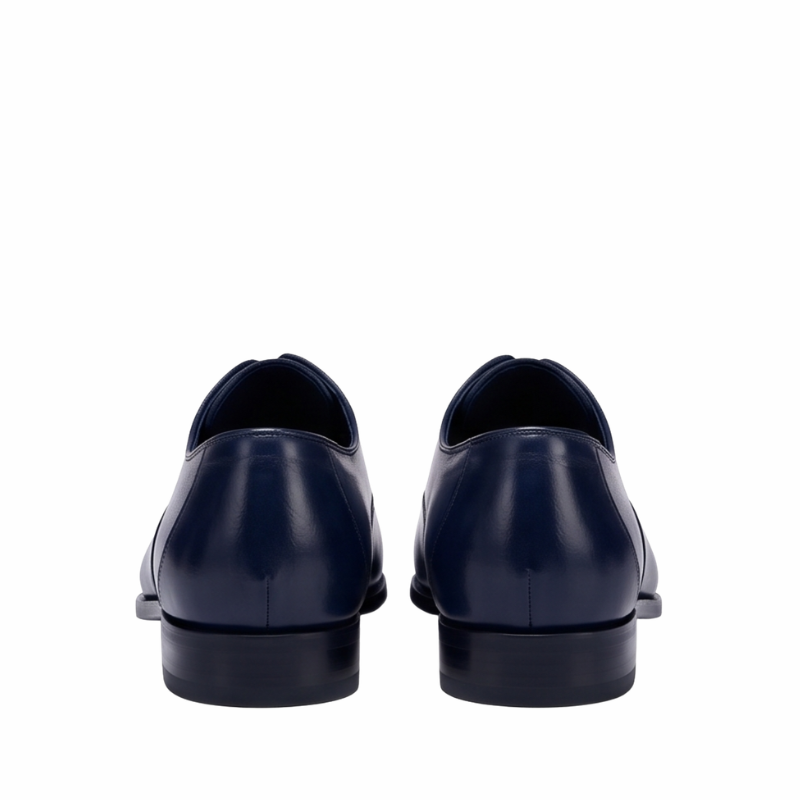 Classic Pebble Cap Dress Oxford Shoes
