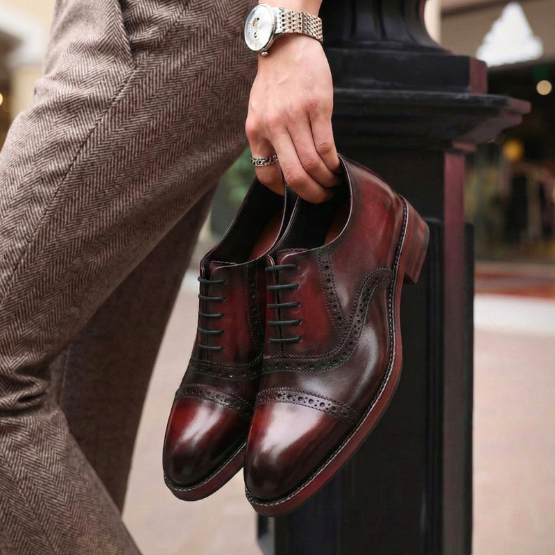Classic Stallion Captoe Oxford
