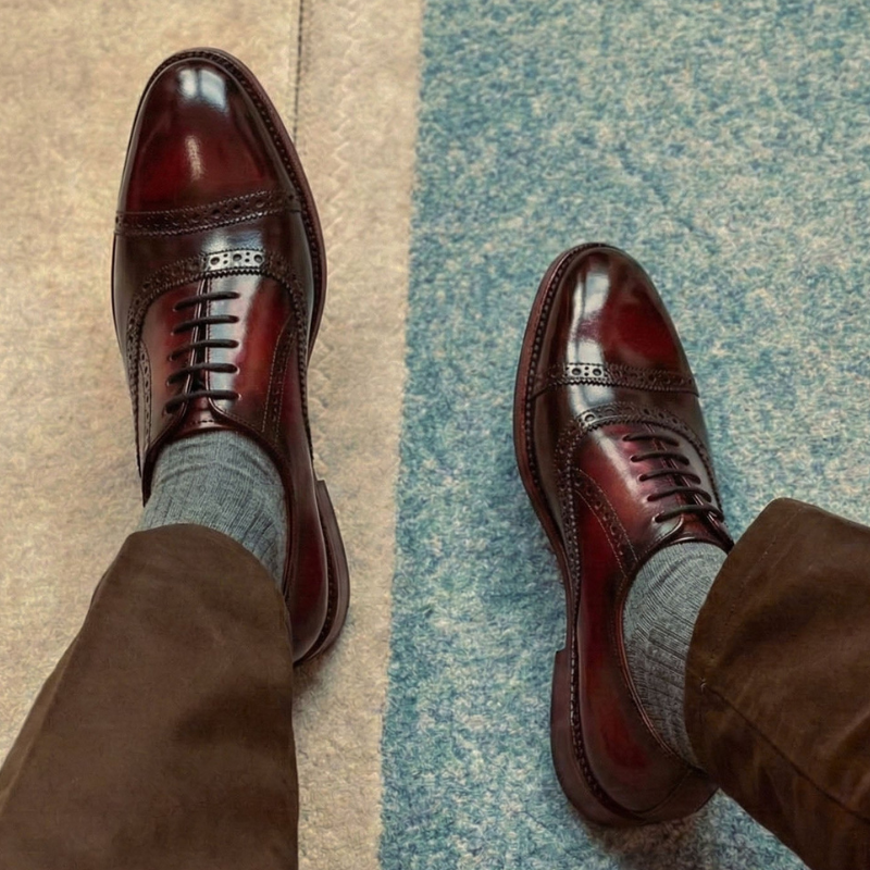Classic Stallion Captoe Oxford