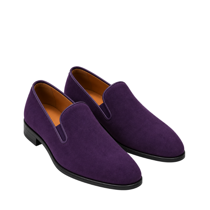 Classic Suede Gentlemen’s Slip On Loafers