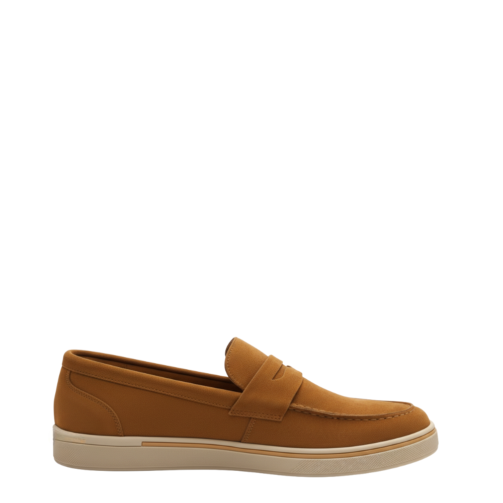 Classic Suede Italian Loafer with Modern Sole