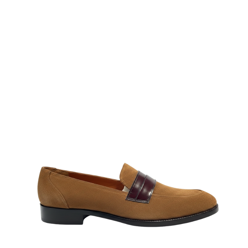 Italian Pinocchio Leather Loafers