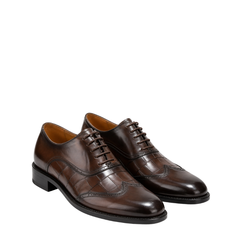 Classic Wingtip Oxfords Dress Shoes