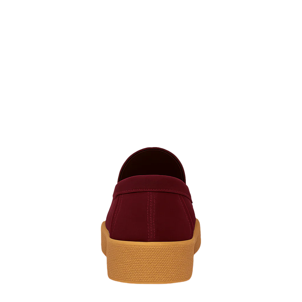 Men Suede Round Toe Loafer