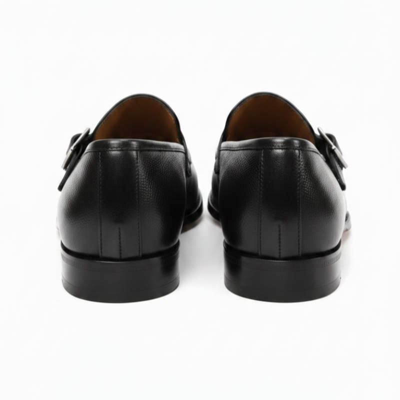 Crownline Italian Buckle Strap Dress Shoes