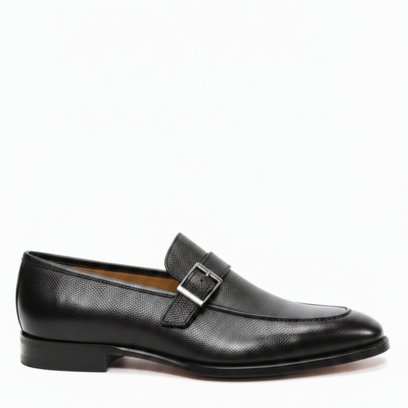Crownline Italian Buckle Strap Dress Shoes