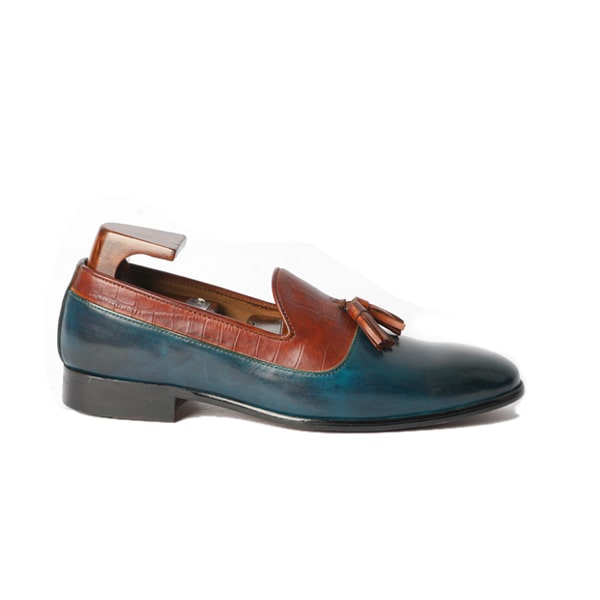 Tassel Leather Loafer 461