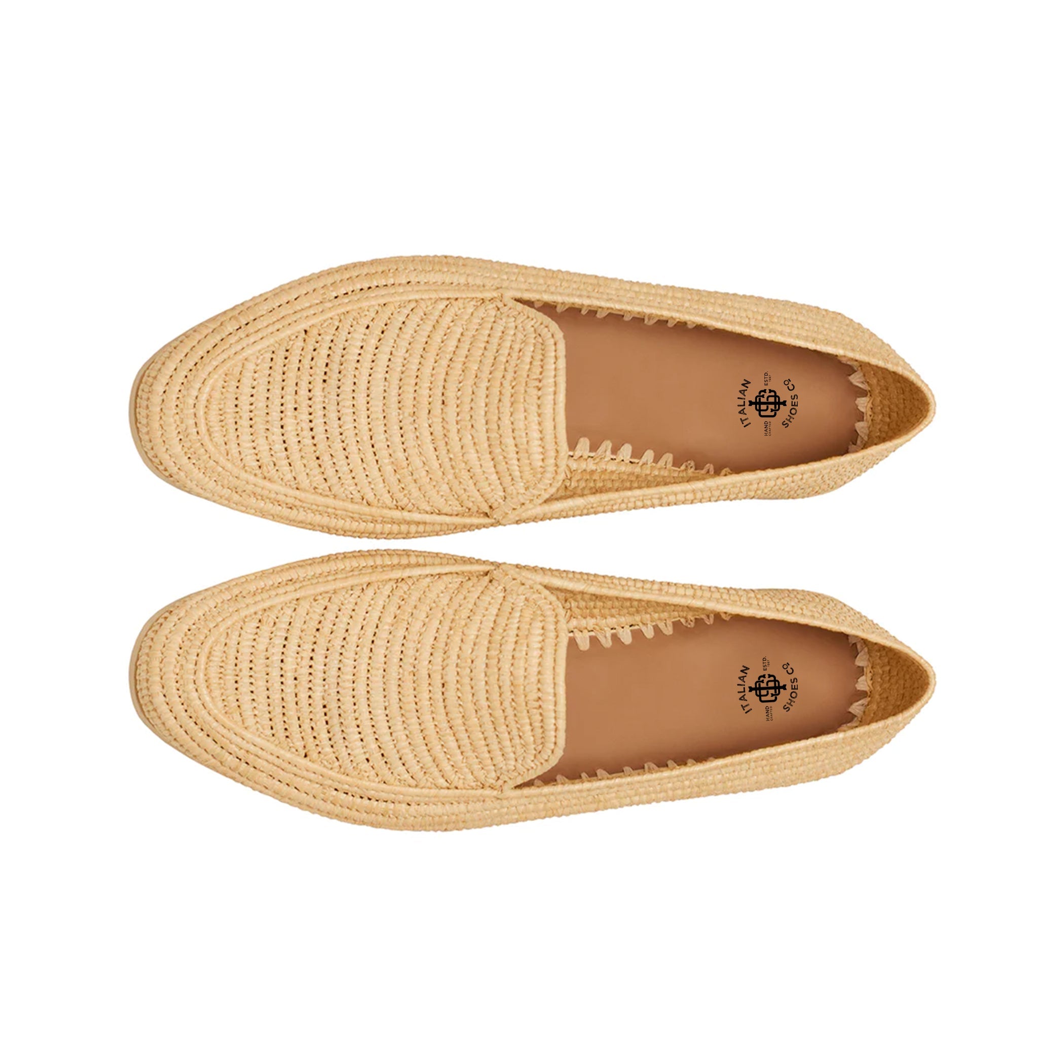 Raffia Handmade Loafers
