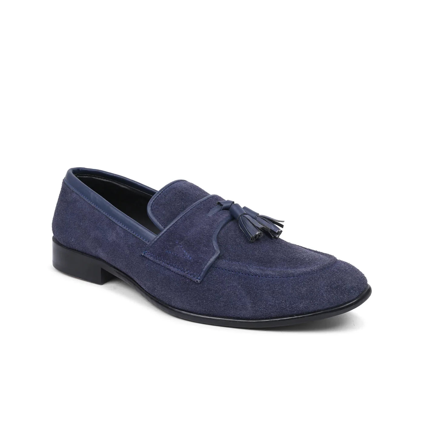 Suede Tassel Loafers