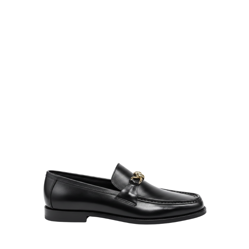 Elegant Knot Loafers with Artisan Craft