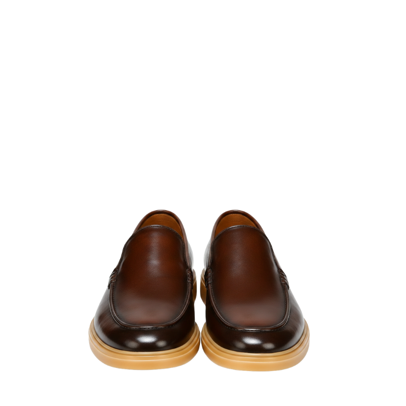 Elegant Polished Luxe Leather Loafers