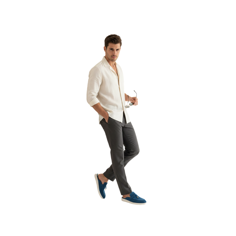 Elvaro Tassel Detail Comfort Daily Wear Mules