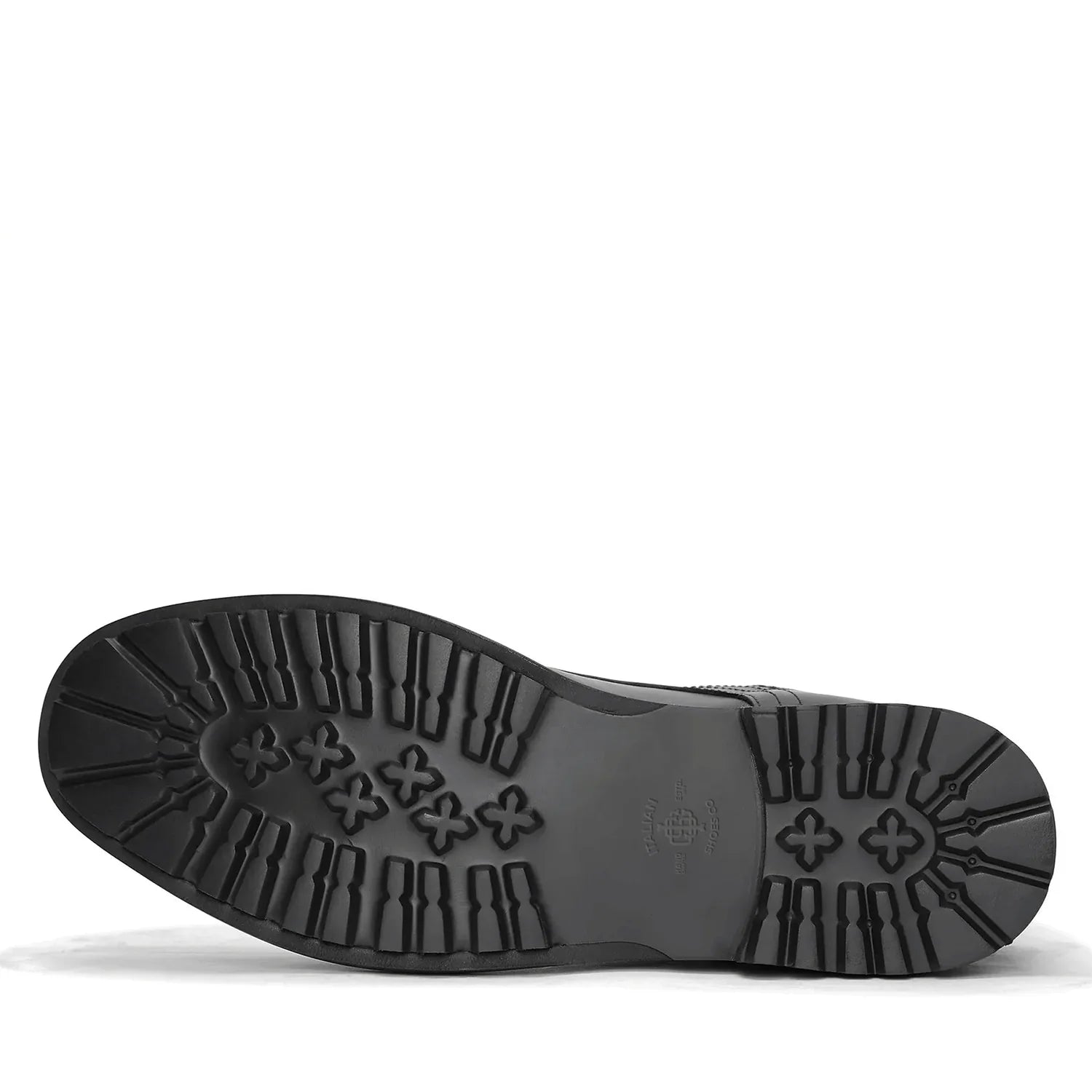 Sergio Zip Combat Boot - Black Leather
