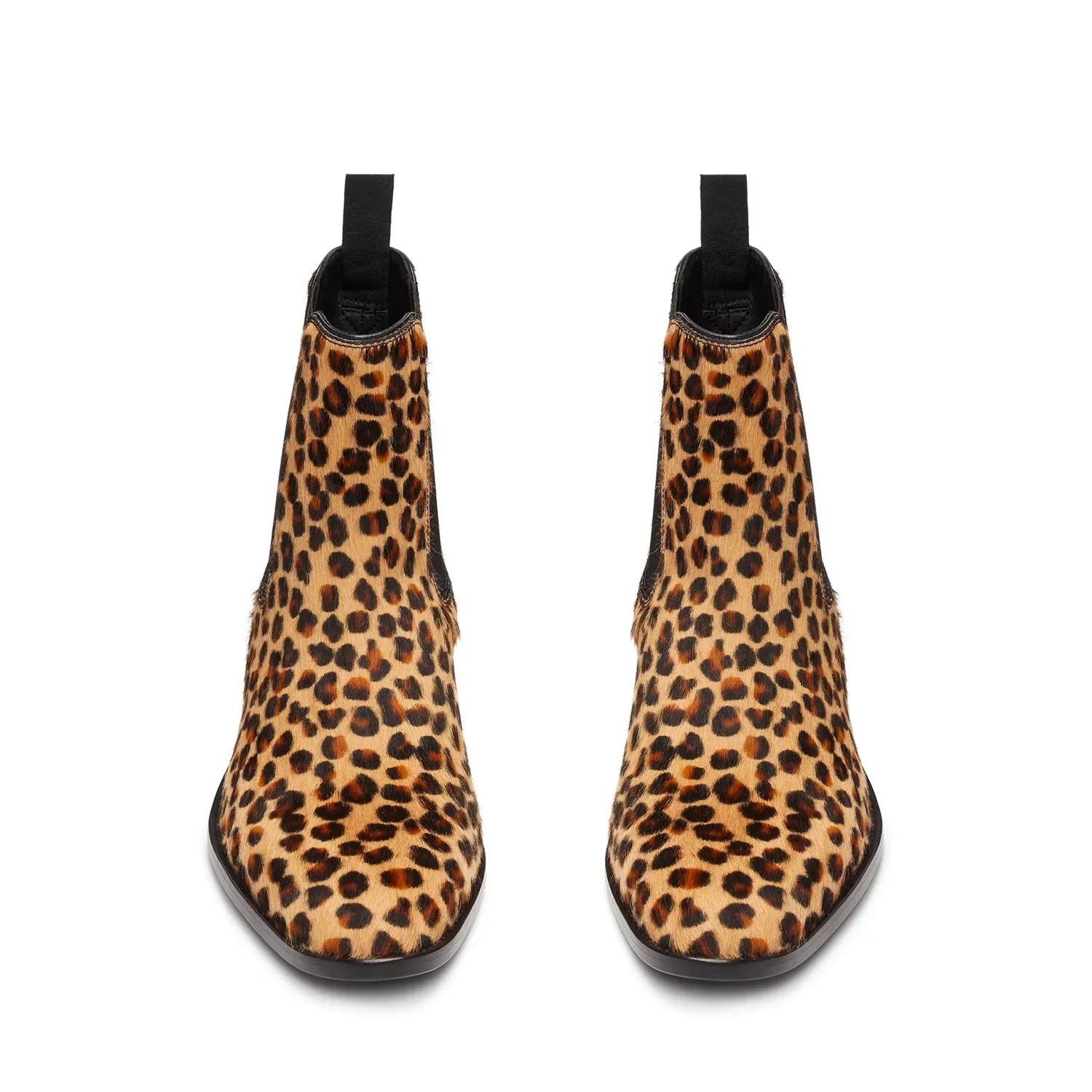 Chelsea Boot - Leopard Print Pony Hair Leather