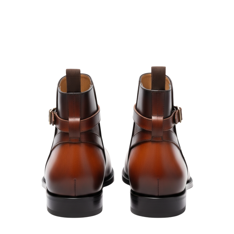 Luxury Florence Burnished Jodhpur Boots