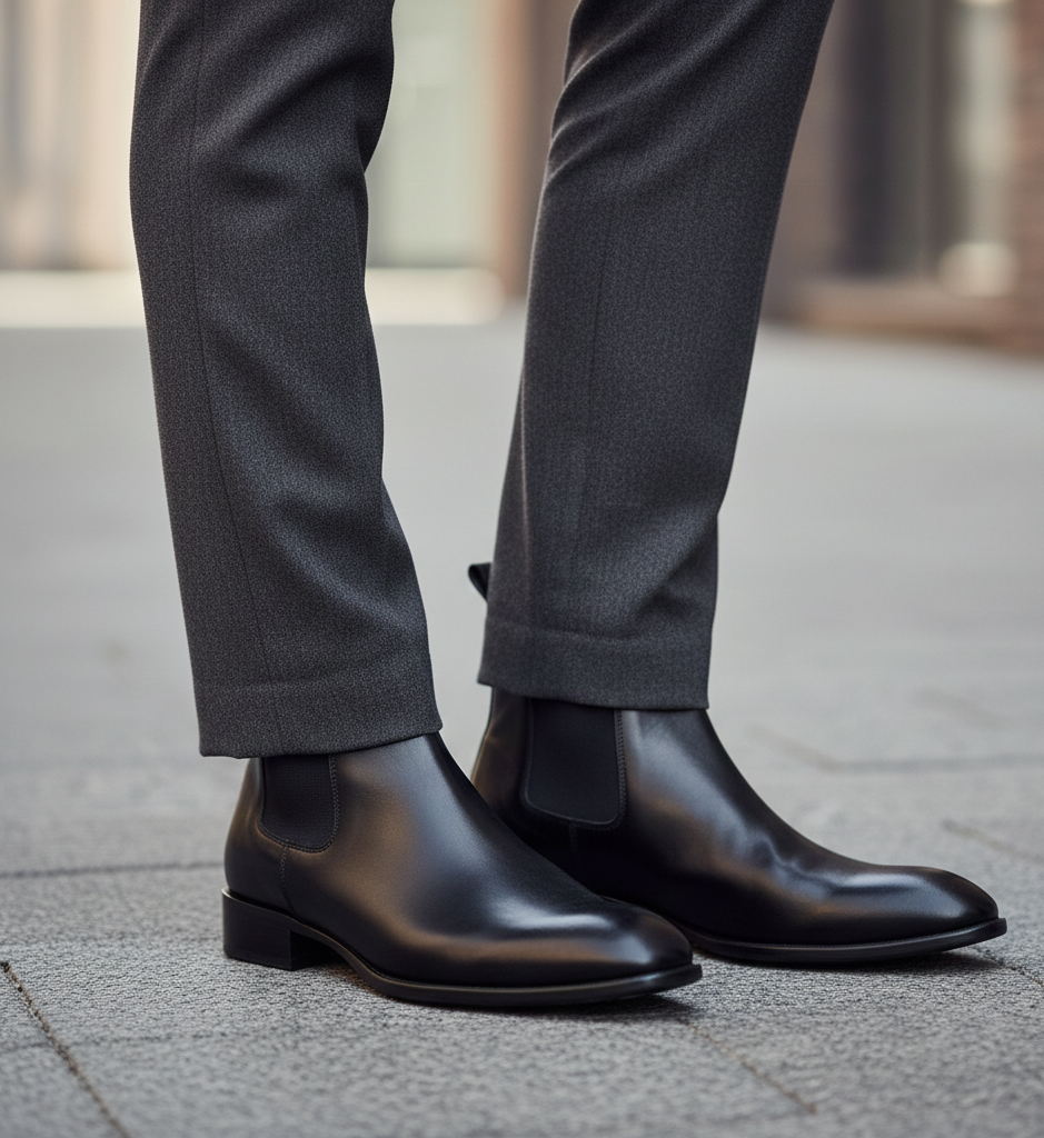 Chelsea Boot - Red Leather
