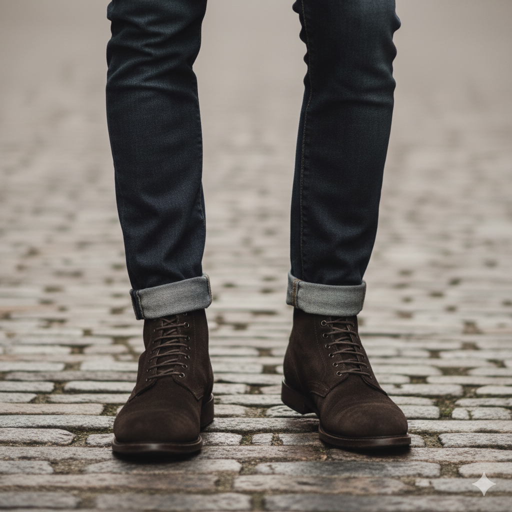 Paulette Hickman Lace Up Boots