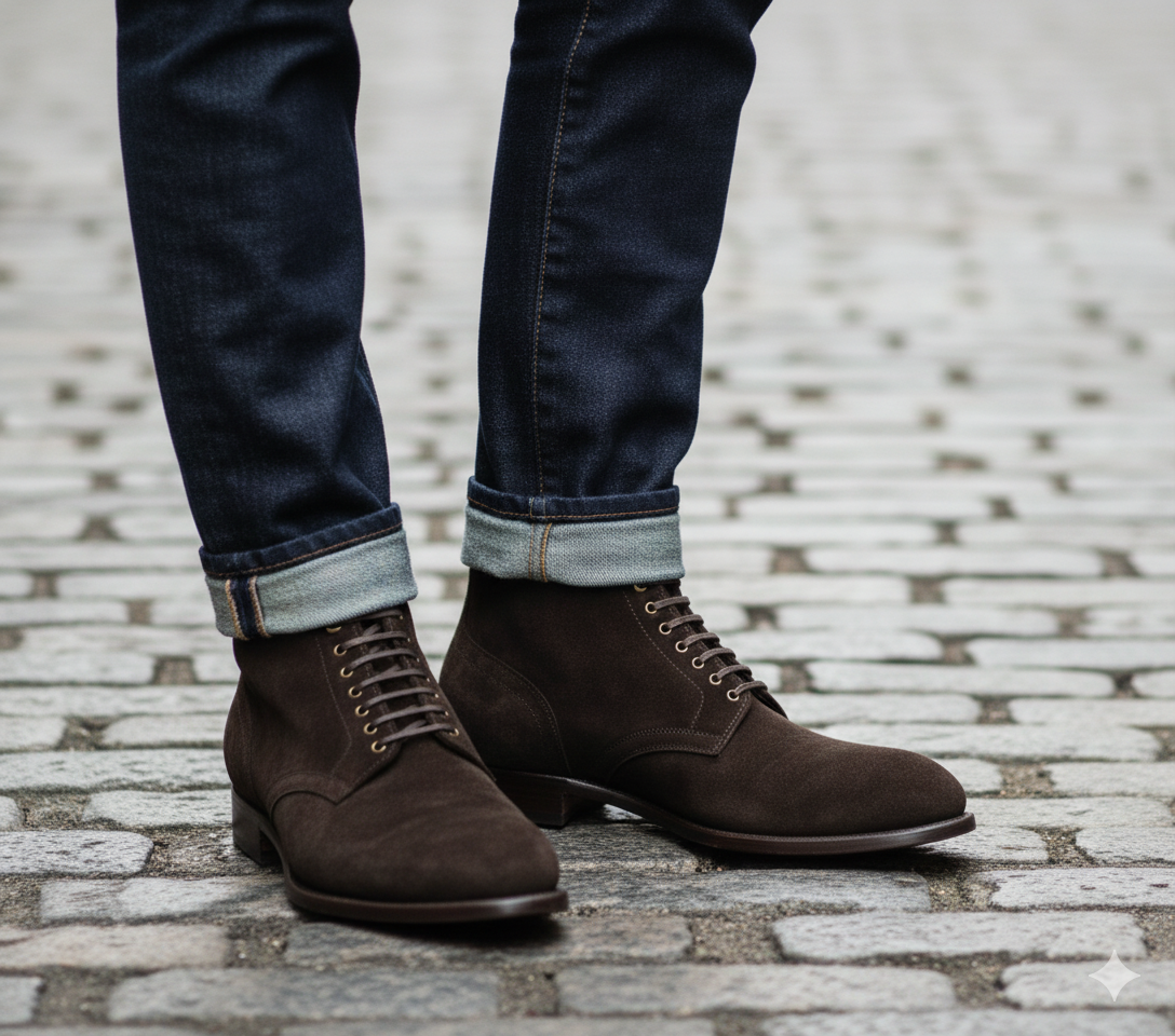 Fredric Aguirre Lace Up Boots