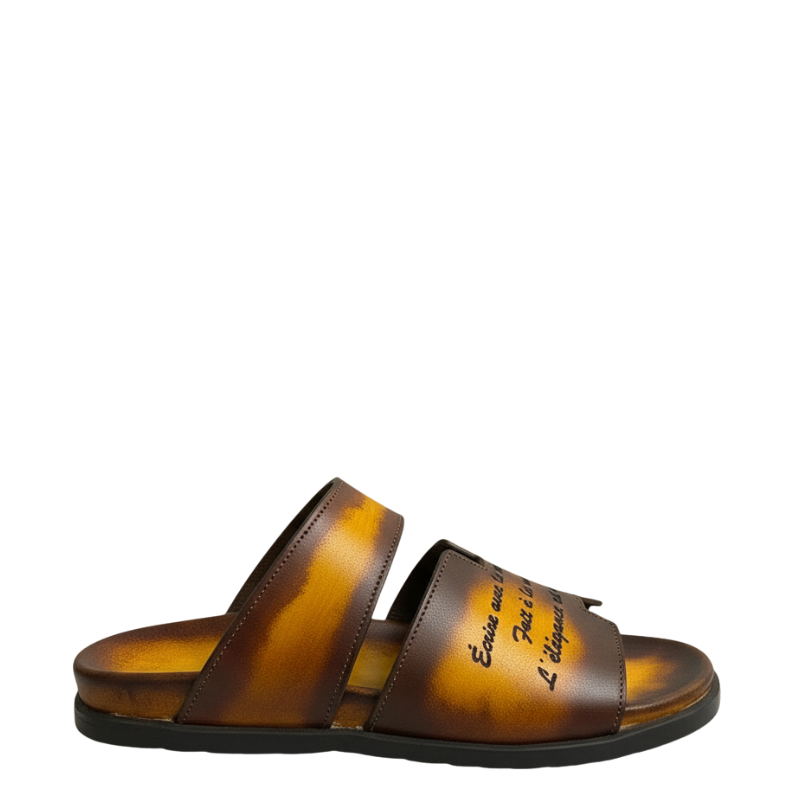 Italian H cut Design Luxe Slippers