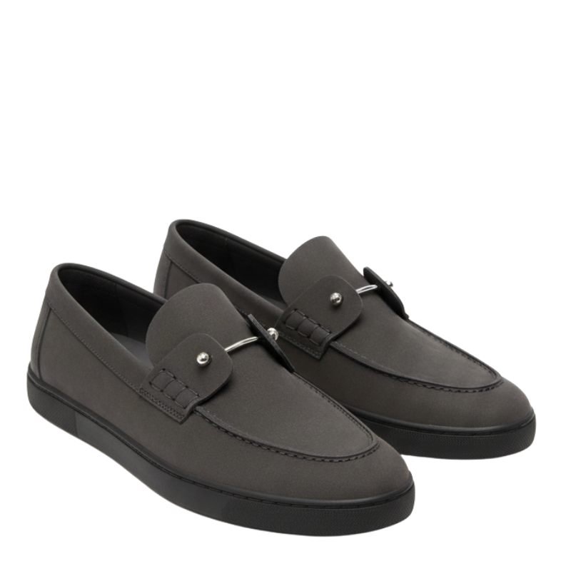Regal Suede Metal-Bit Loafers