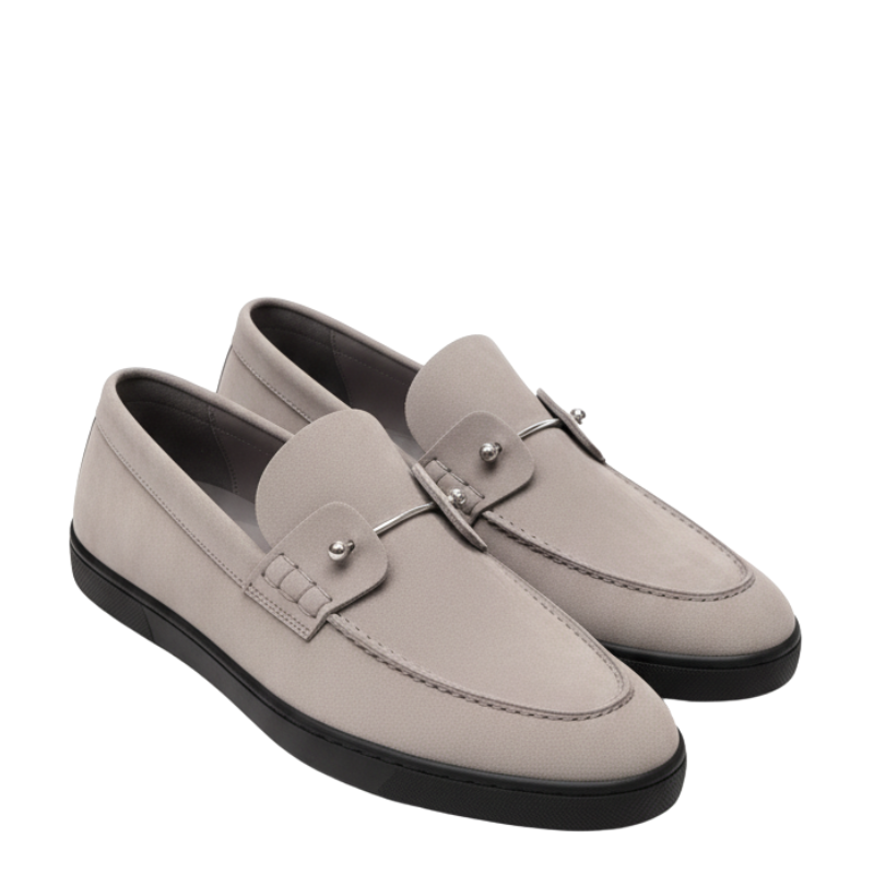Regal Suede Metal Bit Loafers