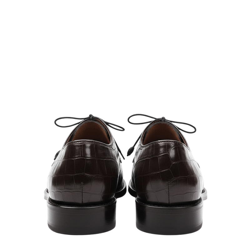 Men s Regal Obsidian Croc Oxfords