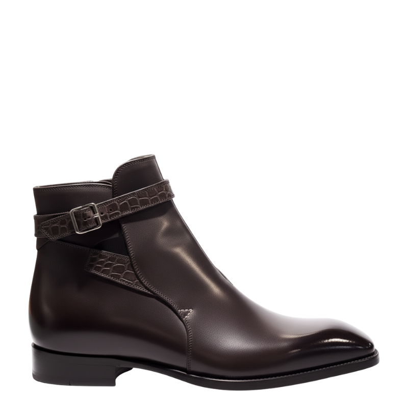 Regal Croc Buckle Jodhpur Boots