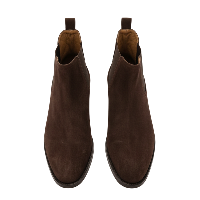 Premium Velour Chelsea Boots