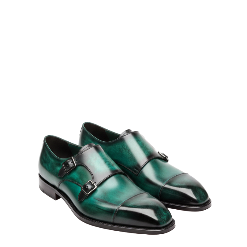 Mens Emerald Regent Double Monk