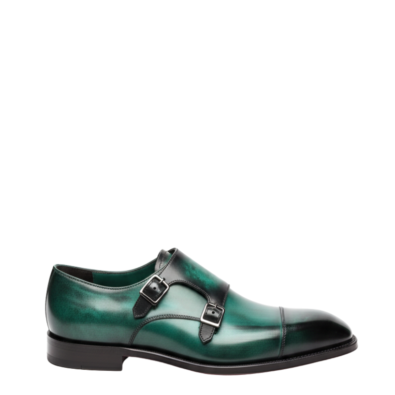 Mens Emerald Regent Double Monk