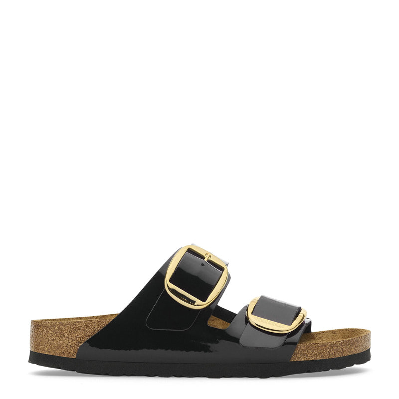 Solevana Patent Black Footbed