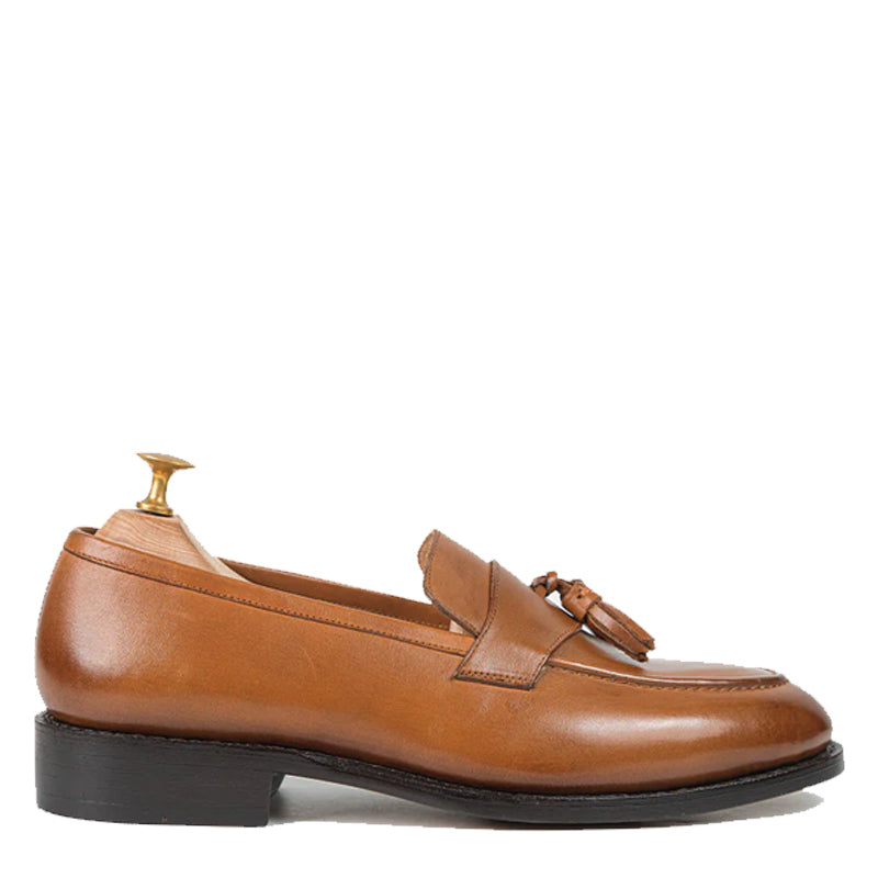 Beatrice Brown Tassel Loafers