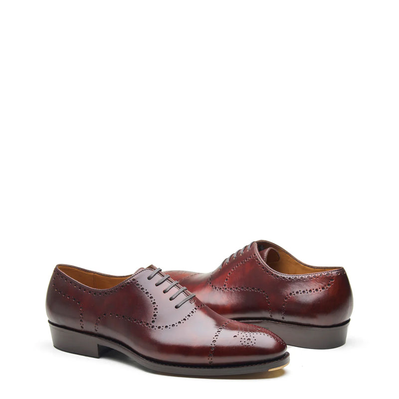 Constello Faux Cap-toe Semi Brogue Shoe