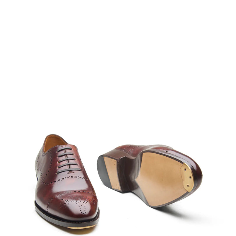 Constello Faux Cap-toe Semi Brogue Shoe