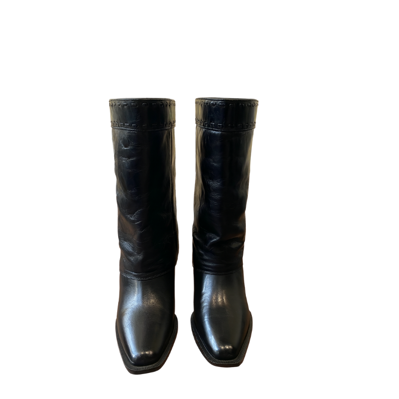 Luxury Leather Wide Fit Ankle Boots for Womens