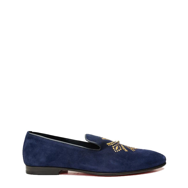 Maroon Suede Slip on Loafer Men Shoe