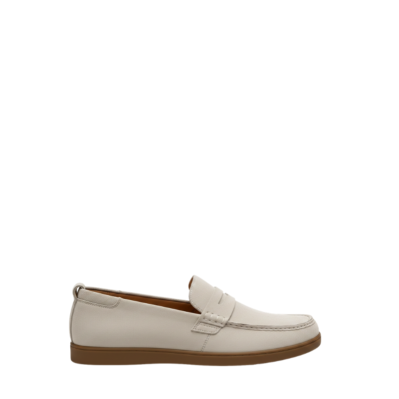 Italian Craft Elegance in Suede Loafer