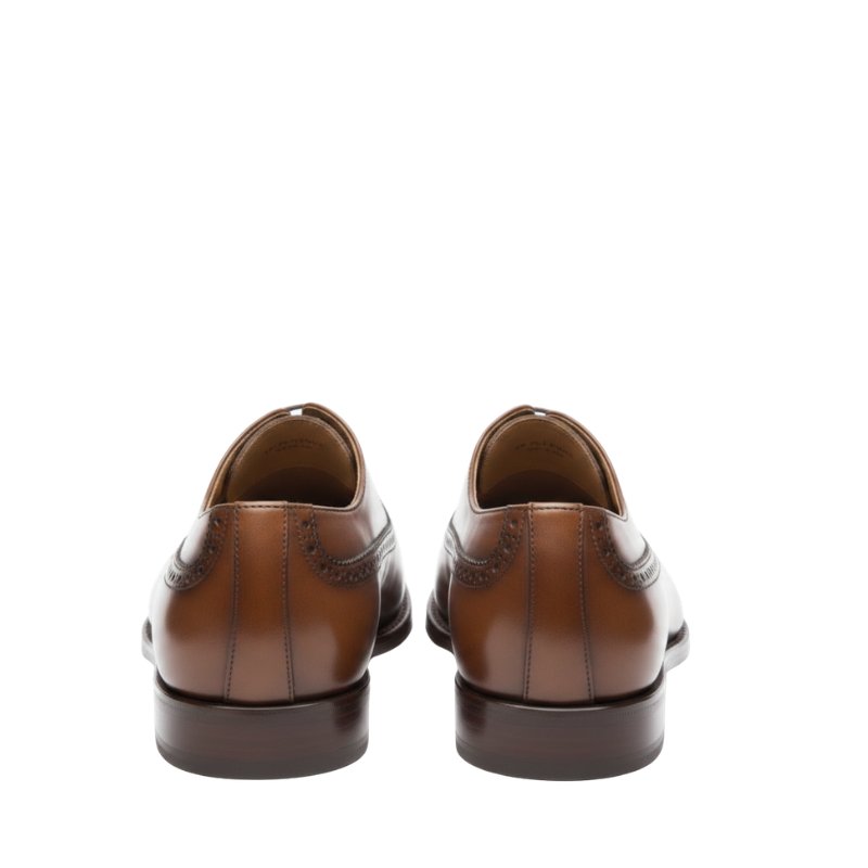 Italian Crafted Cap Toe Wingtip Oxford Shoes