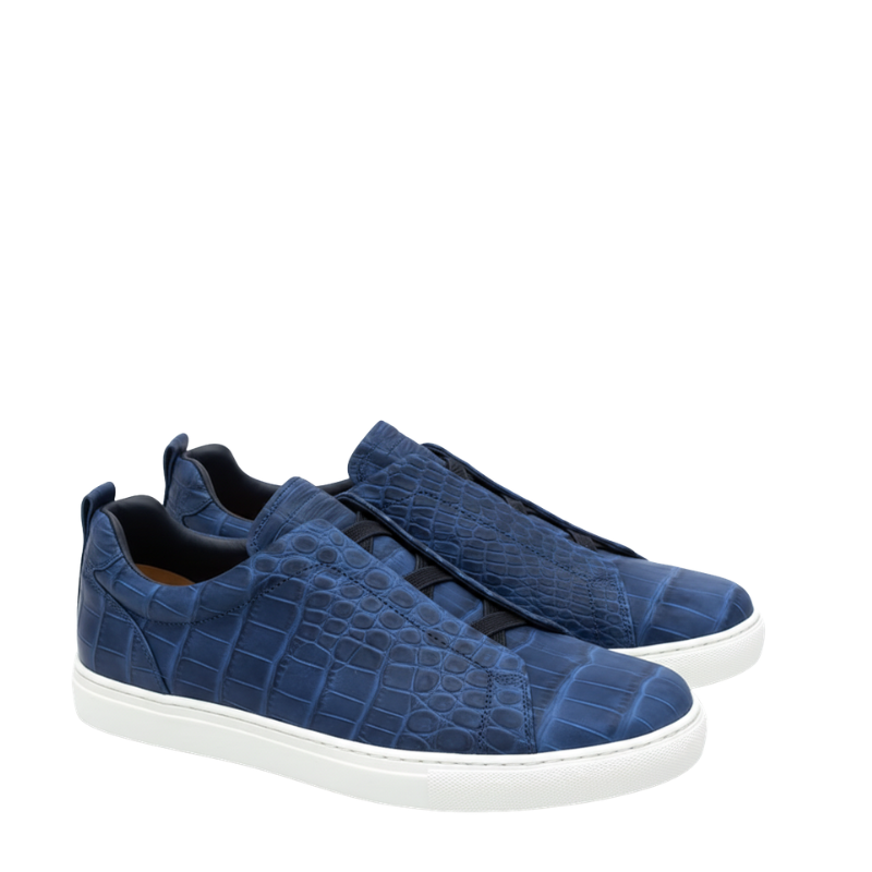 Italian Croc Luxe Street Sneaker