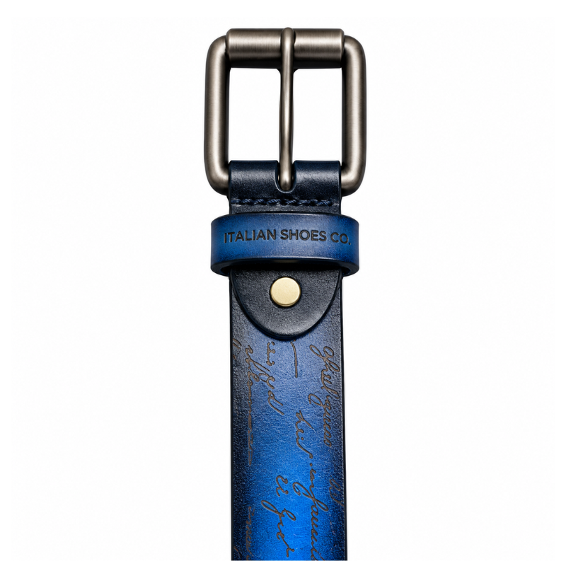 Italian Legacy Embodied Leather Craft Belt