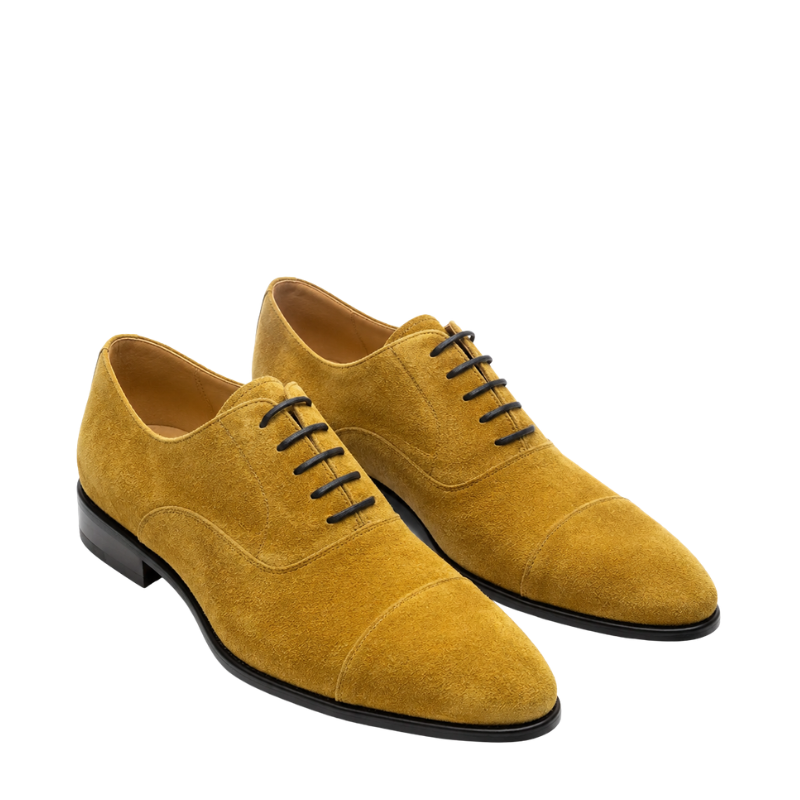 Italian Regal Suede Classic Elegance Oxfords Shoes