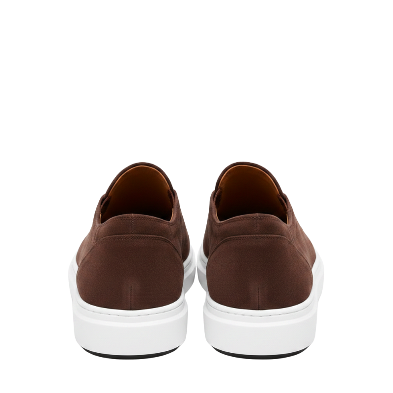 Italian Suede Masterpiece Elastic Stitch Sneakers