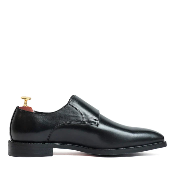 Classic Brown Monk Strap Shoes
