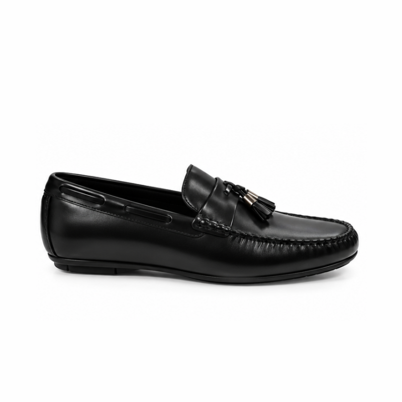 Lorenzo Leather Tassel Driving Loafers