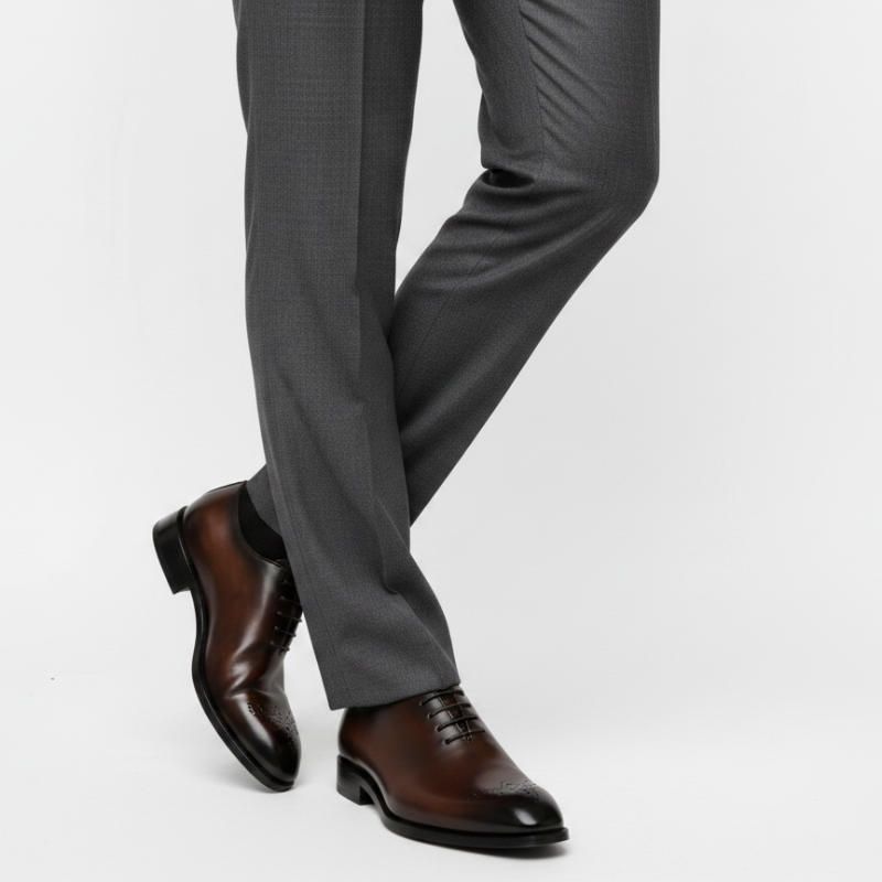 Luxury Matte Elegance Oxford Dress Shoes