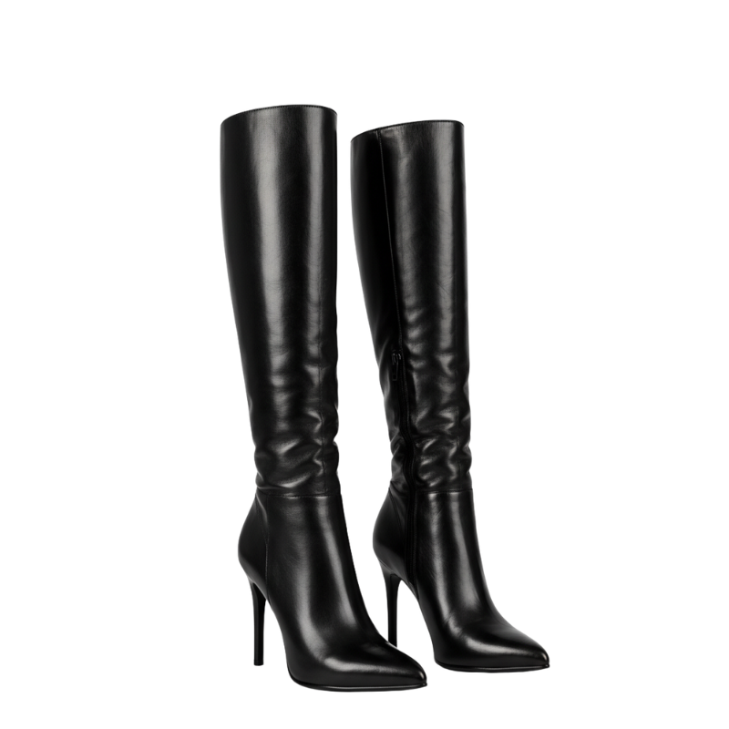 Luxury Sculpt High Heel Knee Boots
