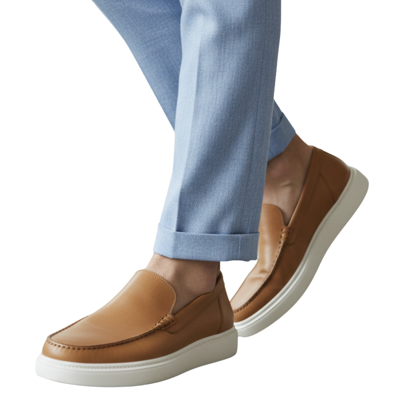 Luxury Smooth Comfort Loafer with Versatile Style