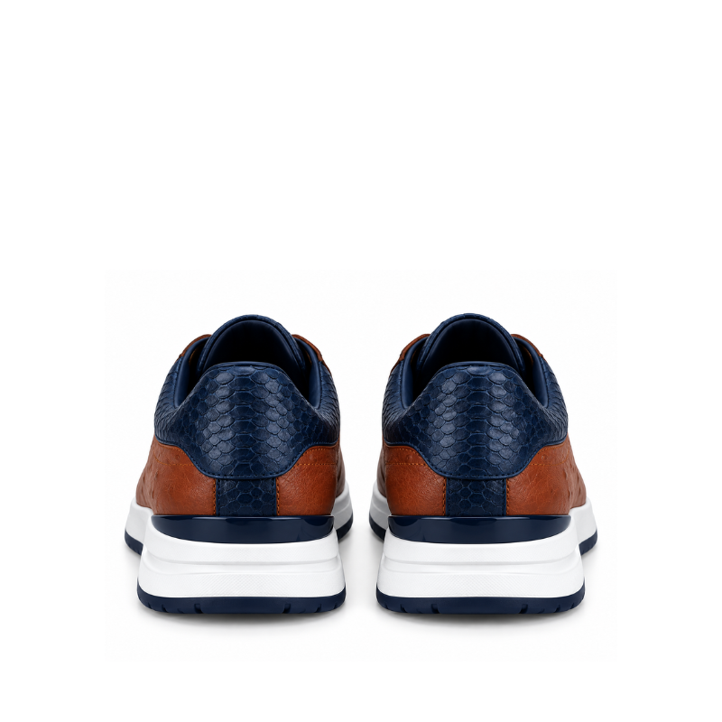 Maddox Exotic Leather Sneakers